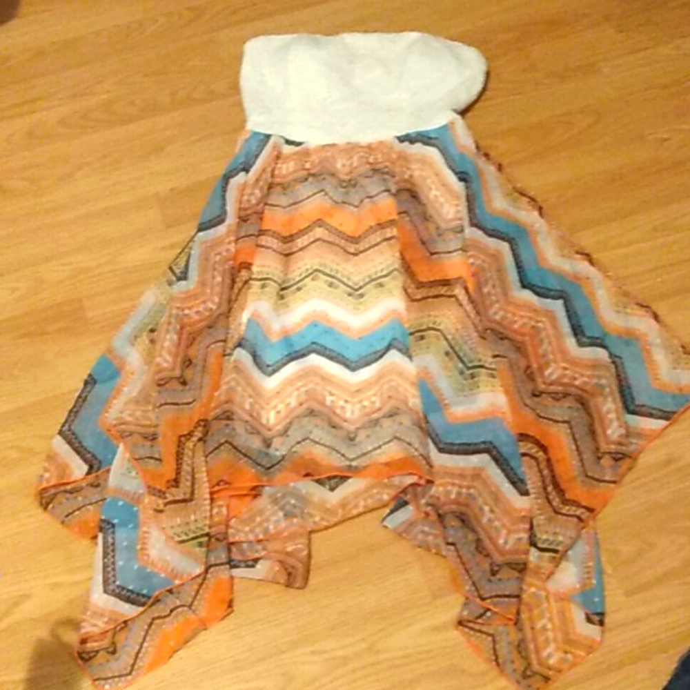 Strapless dress